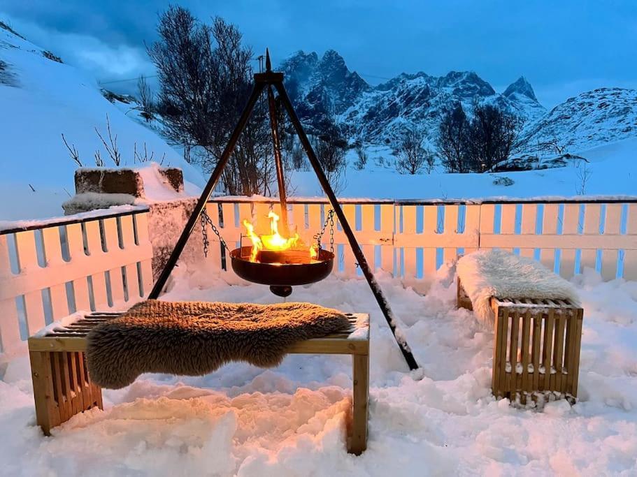 Sundet Lofoten Holiday House Villa Sund  Exterior photo