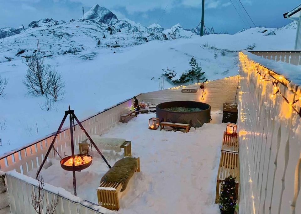 Sundet Lofoten Holiday House Villa Sund  Exterior photo